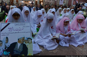 تجدید میثاق مدیران و کارکنان کانون پرورش فکری کودکان و نوجوانان با آرمان های حضرت امام(س) 