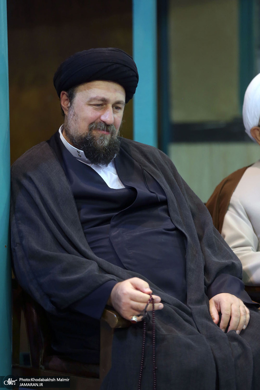 دیدار جمعی از جانبازان واقعه هفتم تیر با سید حسن خمینی