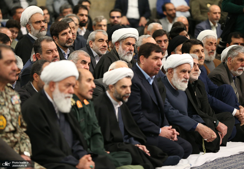 دیدار مسئولان نظام و سفرای کشورهای اسلامی با رهبر معظم انقلاب