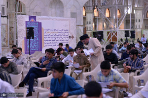 آزمون ورودی حوزه علمیه استان تهران در حرم امام خمینی (س)