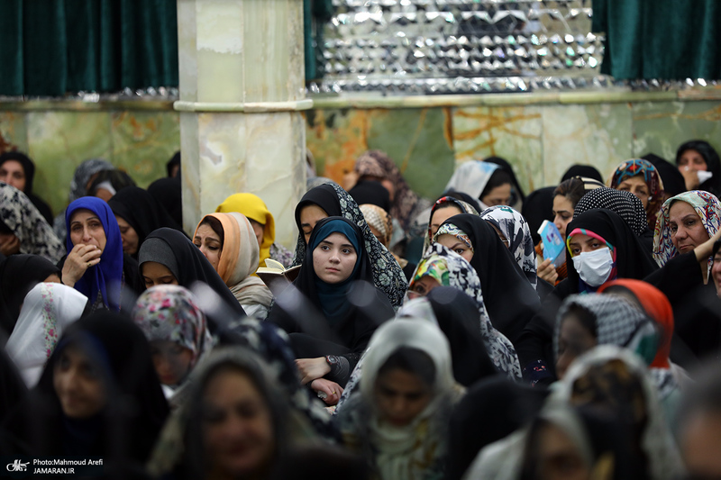 مراسم دعای عرفه در حرم مطهر امامزاده صالح (ع) تجریش