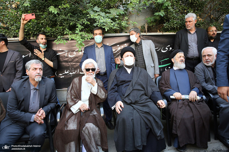 مراسم تشییع پیکر حجت الاسلام و المسلمین سید محمود دعایی از موسسه اطلاعات