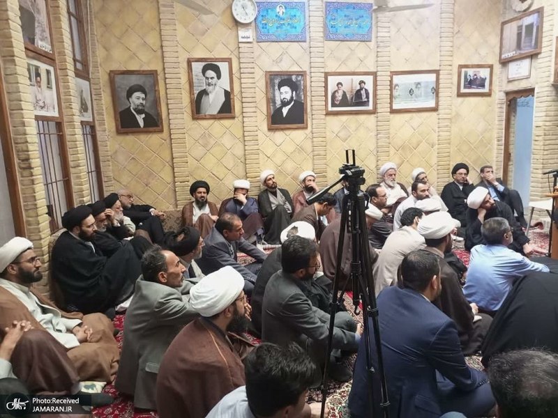 روضه هفتگی بیت امام خمینی در نجف اشرف همزمان با سالگرد آیت الله سید مصطفی خمینی (10)