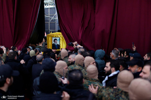 تصاویر اختصاصی جماران از مراسم تشییع شهیدان سید حسن نصرالله و سید هاشم صفی الدین -1