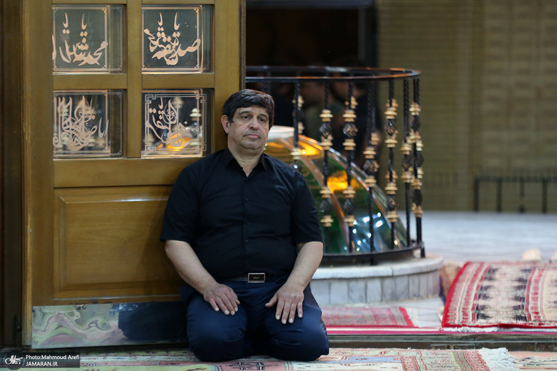 عزاداری شام غریبان شهادت حضرت امام جعفر صادق (ع) در دارالزهرا (س)