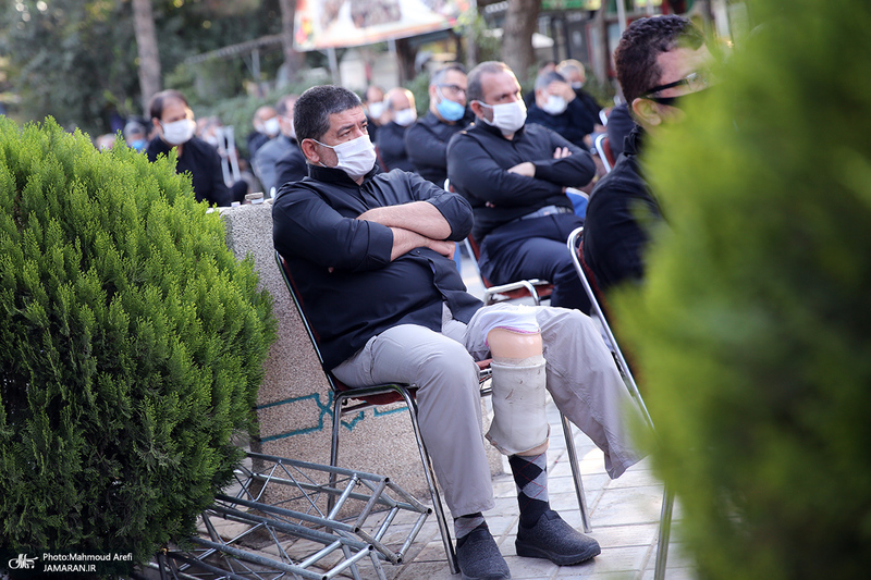 عزاداری تاسوعای حسینی(ع) هیات گردان تخریب و گردانهای لشکر 27 محمد رسول الله(ص)