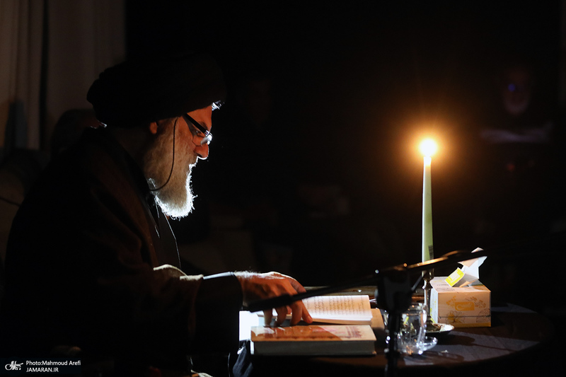 احیای شب بیست و یکم ماه مبارک رمضان در منزل صادق خرازی