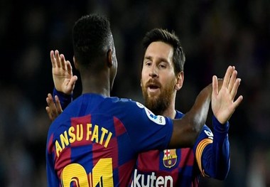 توقف مذاکرات بارسلونا با مسی برای تمدید قرارداد
