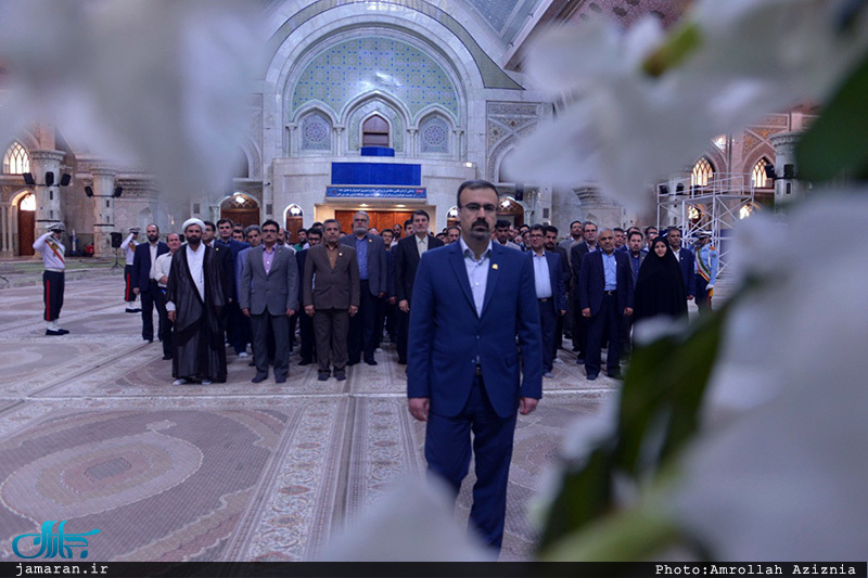 تجدید میثاق رئیس و کارکنان سازمان فنی و حرفه ای کشور با ارمان های حضرت امام(س)