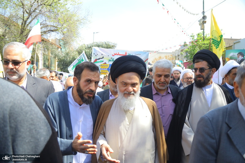 راهپیمایی باشکوه روز قدس در قم -2