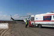 اورژانس هوایی شاهرود چهار مصدوم را به بیمارستان منتقل کرد