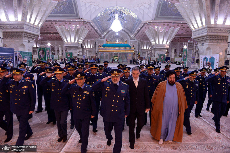 تجدید میثاق فرماندهان نیروی هوایی ارتش با آرمان های حضرت امام (س)