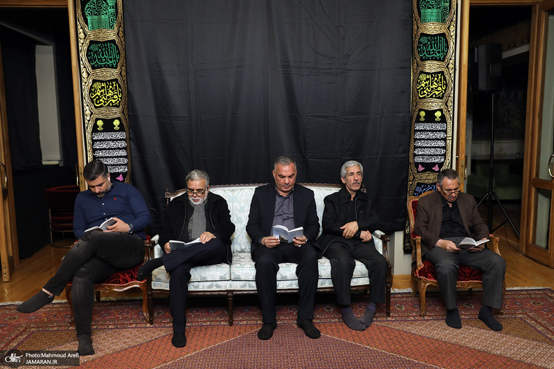 احیای شب بیست و یکم ماه مبارک رمضان در منزل صادق خرازی