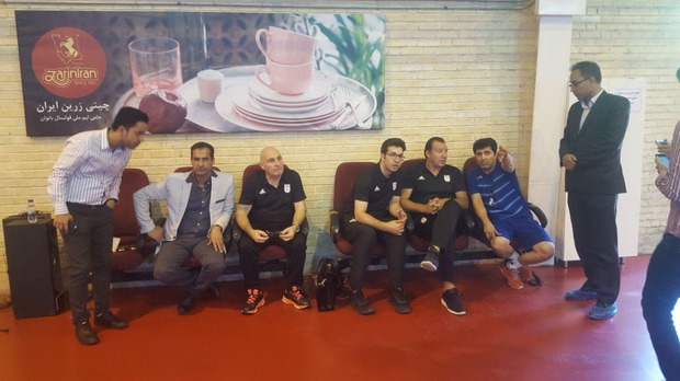 حضور ویلموتس در اردوی تیم ملی فوتسال +عکس
