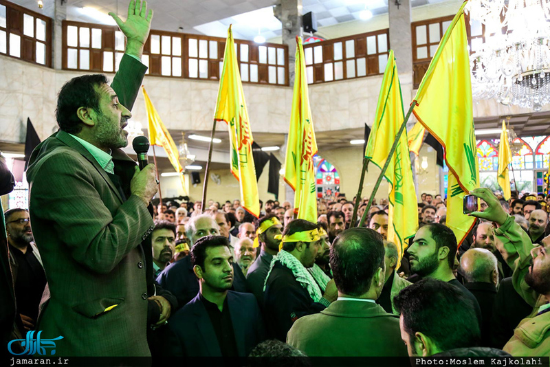 مراسم وداع و تشییع پیکر شهید مدافع حرم حمیدرضا ضیائی