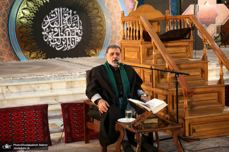 ..احیای شب بیست وسوم ماه مبارک رمضان در حرم مطهر امام خمینی(س)