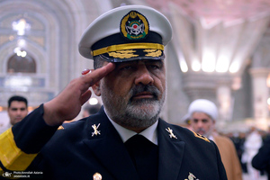 تجدید میثاق فرمانده و پرسنل نیروی دریایی ارتش جمهوری اسلامی ایران با آرمان‌های امام خمینی(س)