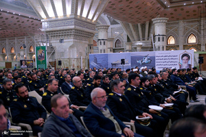 تجدید میثاق فرمانده و پرسنل نیروی دریایی ارتش جمهوری اسلامی ایران با آرمان‌های امام خمینی(س)