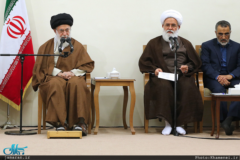 دیدار دست‌اندرکاران کنگره بزرگداشت آیت‌الله مصطفی خمینی(ره) با رهبر معظم انقلاب 