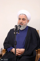 دیدار رئیس‌جمهور و اعضای هیئت دولت با رهبر معظم انقلاب