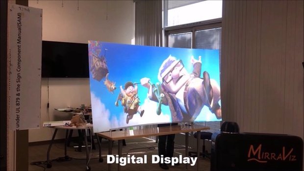 تلویزیون شگفت‌انگیز شفاف !