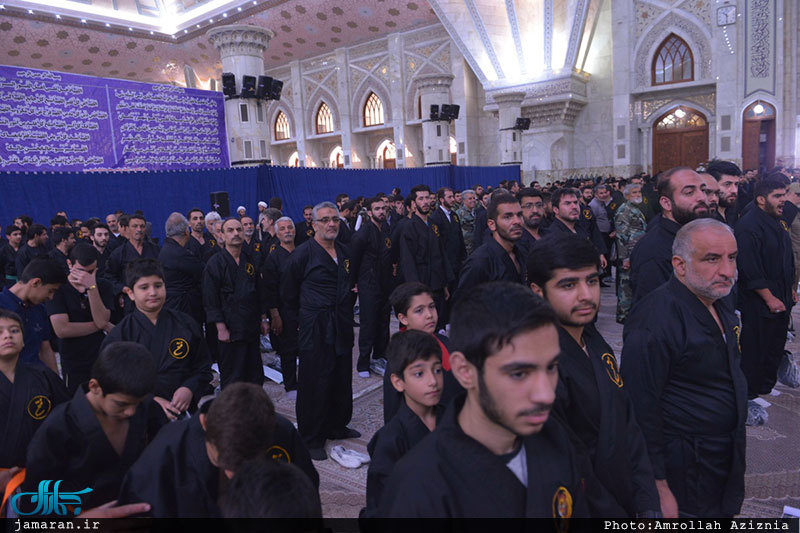 تجدید میثاق تربیت بدنی سپاه حضرت محمد رسول(ص)تهران بزرگ با آرمان های حضرت امام(س)