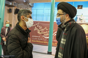 مراسم تشییع حجت الاسلام و المسلمین علی اصغر سعادتی در حسینیه جماران