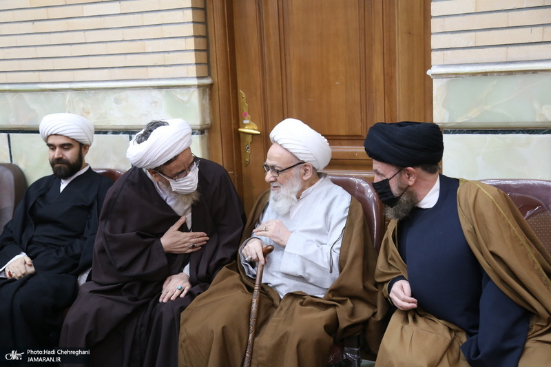 مراسم بزرگداشت همسر مرحوم آیت الله العظمی فاضل لنکرانی (ره)