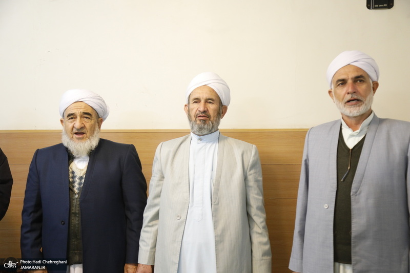 دیدار جمعی از اهالی اهل سنت استان گلستان با سید حسن خمینی