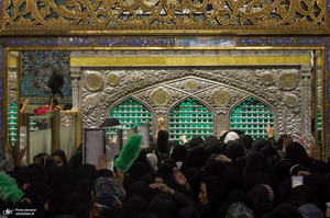 زائران حرم مطهر رضوی در روز شهادت امام رضا (ع)