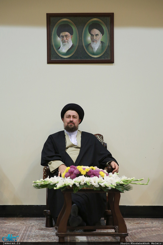 دیدارجمعی از اعضای کمیته مستقل پرثوا و پیشکسوتان با سید حسن خمینی