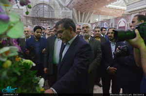 تجدید میثاق کارکنان و مدیران صنعت نفت با ارمان های حضرت امام(س)