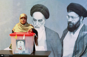 مرحله دوم انتخابات ریاست جمهوری چهاردهم در حسینیه جماران - 5