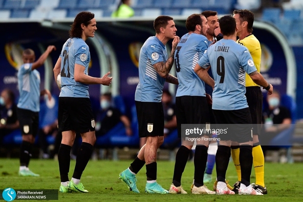 شکست شیلی و صعود اروگوئه به یک چهارم نهایی کوپا ۲۰۲۱