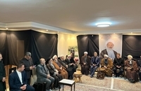 حضور رئیس قوه قضائیه در منازل شهیدان رازینی و مقیسه، قضات برجسته که ترور شدند (3)