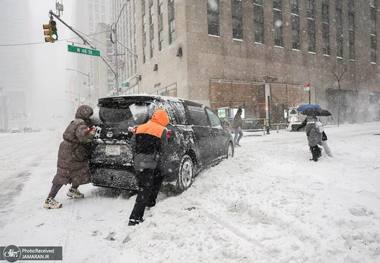 طوفان و یخبندان 30 آمریکایی را کشت