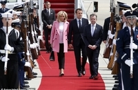 ماکرون در واشنگتن