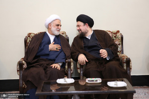 حاشیه تجدید میثاق رئیس قوه قضاییه و مسئولان عالی قضایی با آرمان‌های حضرت امام (س)