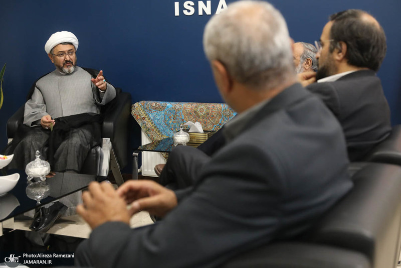 بازدید رییس موسسه تنظیم و نشر آثار امام خمینی (ره) از خبرگزاری ایسنا