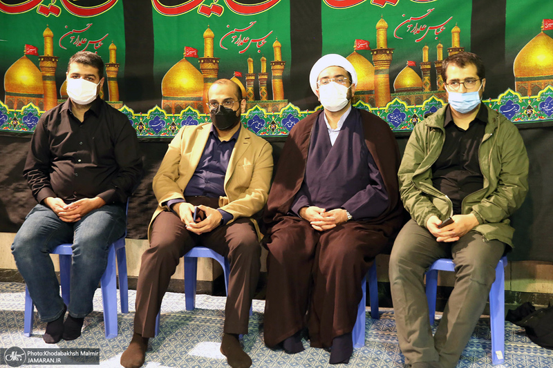 مراسم شام شهادت امام رضا(ع) و بزرگداشت علامه حکیمی در حسینیه جماران-1