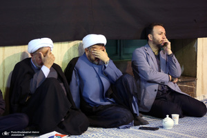 مراسم سوگواری رحلتحضرت رسول اکرم ،شهادت امام رضا(ع) وامام حسن مجتبی (ع) در حسینیه جماران