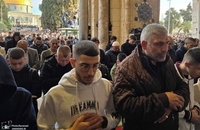 نماز عید فطر در مسجدالاقصی با حضور ۱۲۰ هزار فلسطینی (1)