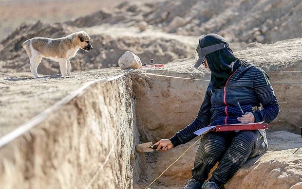 انجام کاوش باستان شناسی و نجات‌بخشی در بخشی از گورستان تاریخی سرند شهرستان ورزقان