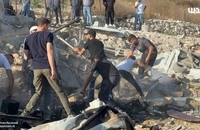 اسرائیل به انبار کشاورزی فلسطینی ها حمله کرد (3)