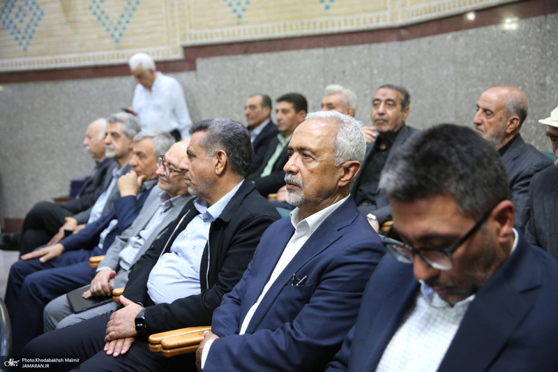 مراسم یادبود حاجیه خانم خدیجه خاتمی در مسجد امیرالمومنین (ع) -2