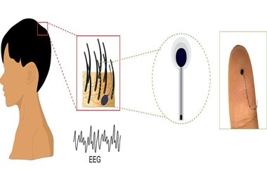 یک تار مو نوار مغزی می‌گیرد!
