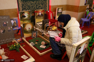 مراسم تشییع شهدای حزب الله در بیروت