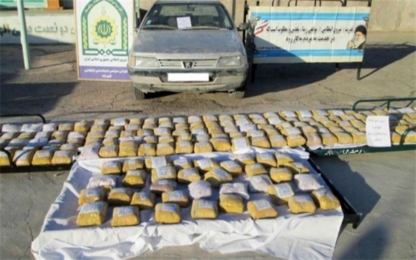 20 کیلو مواد مخدر در قزوین کشف شد