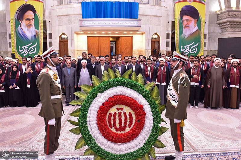 مراسم تحلیف قضات جدید الورود در حرم مطهر امام خمینی (س)