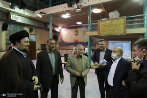 دیدار خیرین مدرسه ساز شهر تهران با سید حسن خمینی